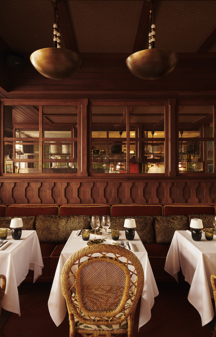 Le restaurant African Queen.