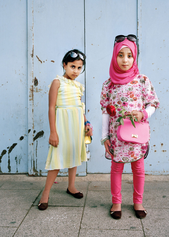 Darine 7 and Dania 8, 2014, Rania Matar.