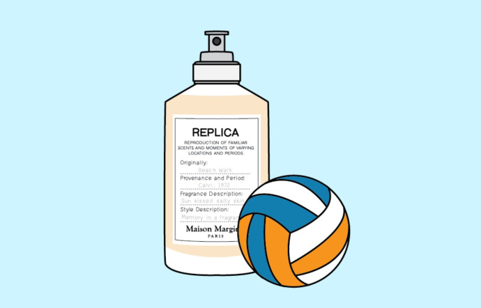Beach Walk (2012), Maison Margiela. Parfumeurs : Jacques Cavallier‑Belletrud et Marie Salamagne. Eau de toilette, 100 ml, 115 €