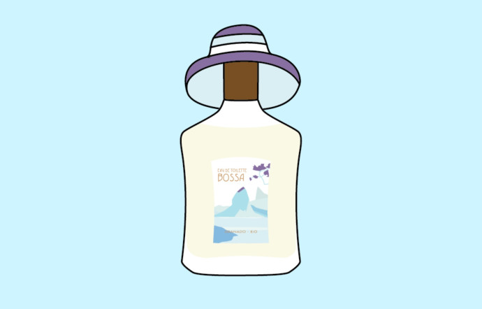 Bossa (2020), Granado. Parfumeur : Cécile Zarokian. Eau de toilette, 100 ml, 60 €