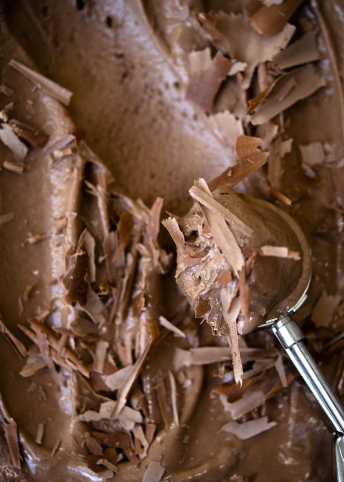 La sorbet au chocolat de Baltis.