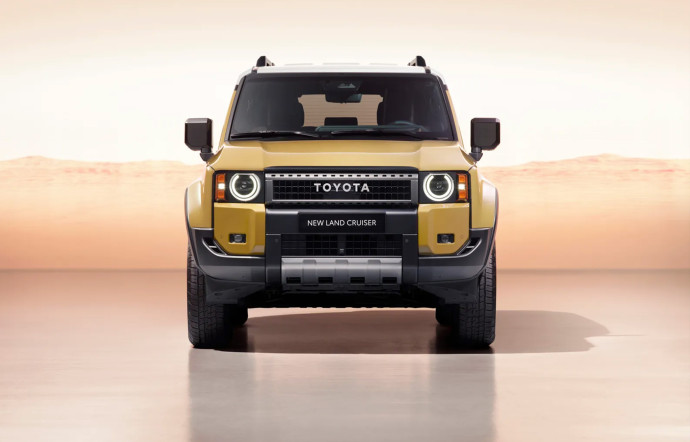 Le Land Cruiser 2024 affiche un design inspiré des années 80.