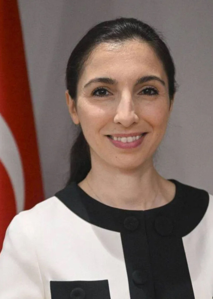 Portrait d’Hafize Gaye Erkan.