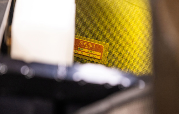 La vente aux enchères des Ferrari F50 jaunes est une rareté.