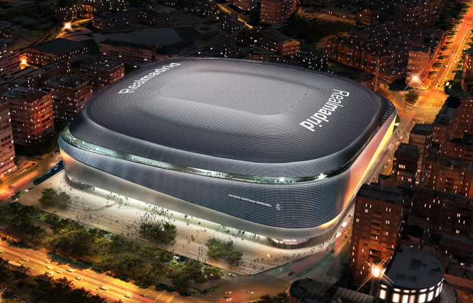 Le Santiago Bernabeu du Real Madrid s'offre un nouveau visage.