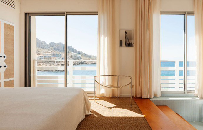 Vue mer depuis l’une des nouvelles chambres, bien sûr !