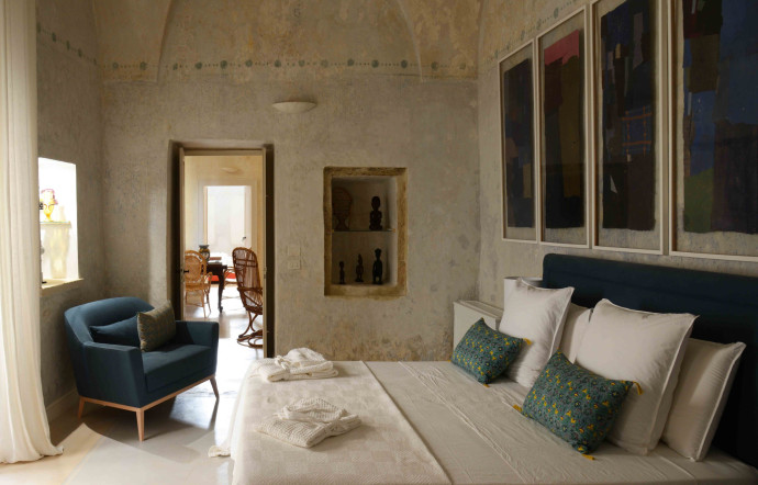 À Nardò, Guy Martin et son épouse Katherina Marx ont acquis et transformé en maisons d’hôtes les Palazzi Maritati et Muci 2023 - TGL