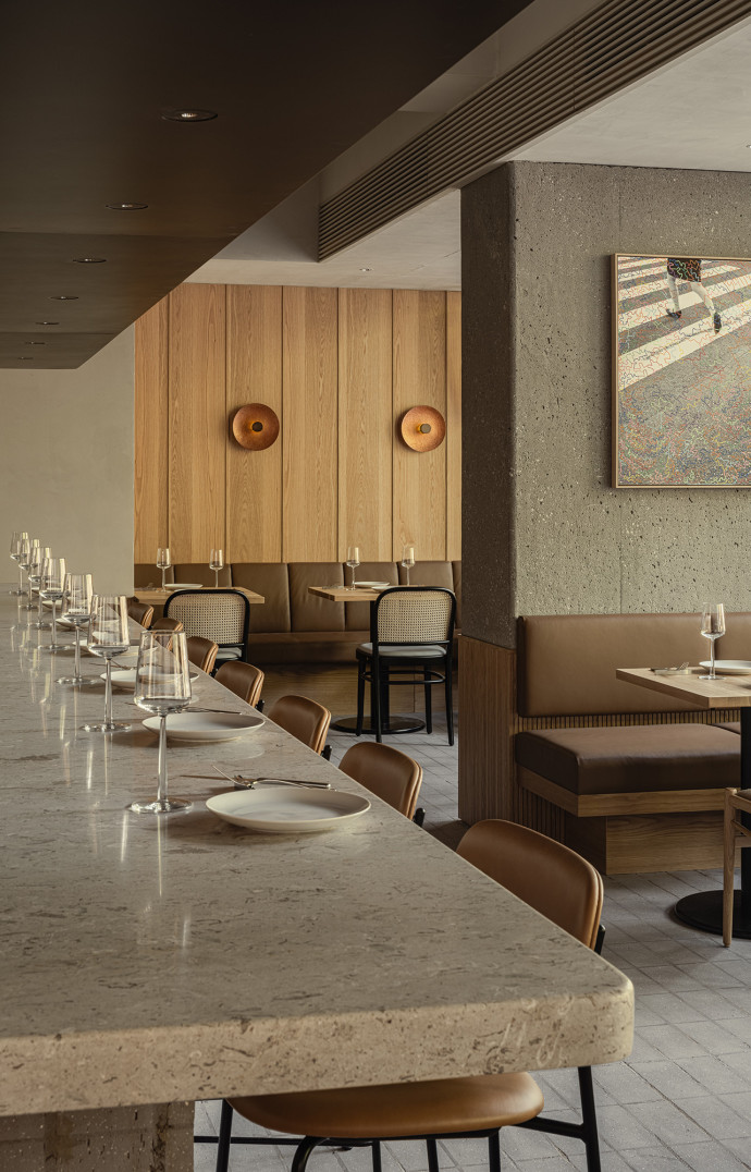 L’Ombelico, le restaurant italien du Trunk Hotel.