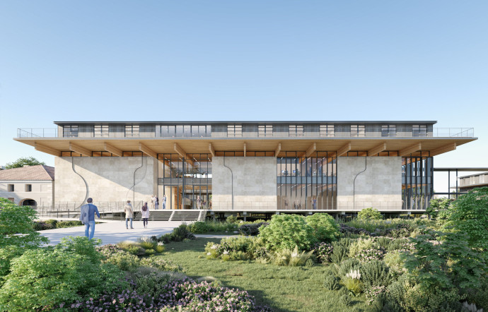 Dès 2025, le nouveau siège du Bureau national interprofessionnel du cognac (BNIC) s’étendra sur 6 600 m2 au coeur de Cognac.