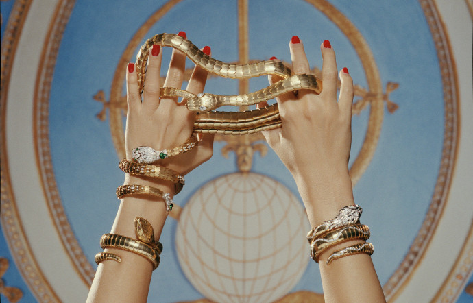 dessin bulgari serpenti