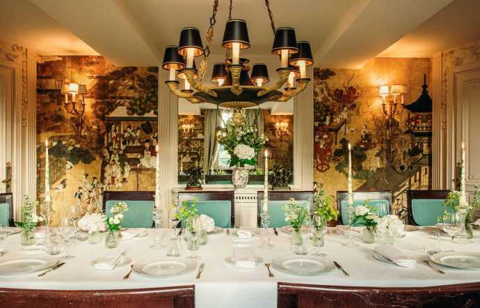 restaurant laurent paris society nouvelle table