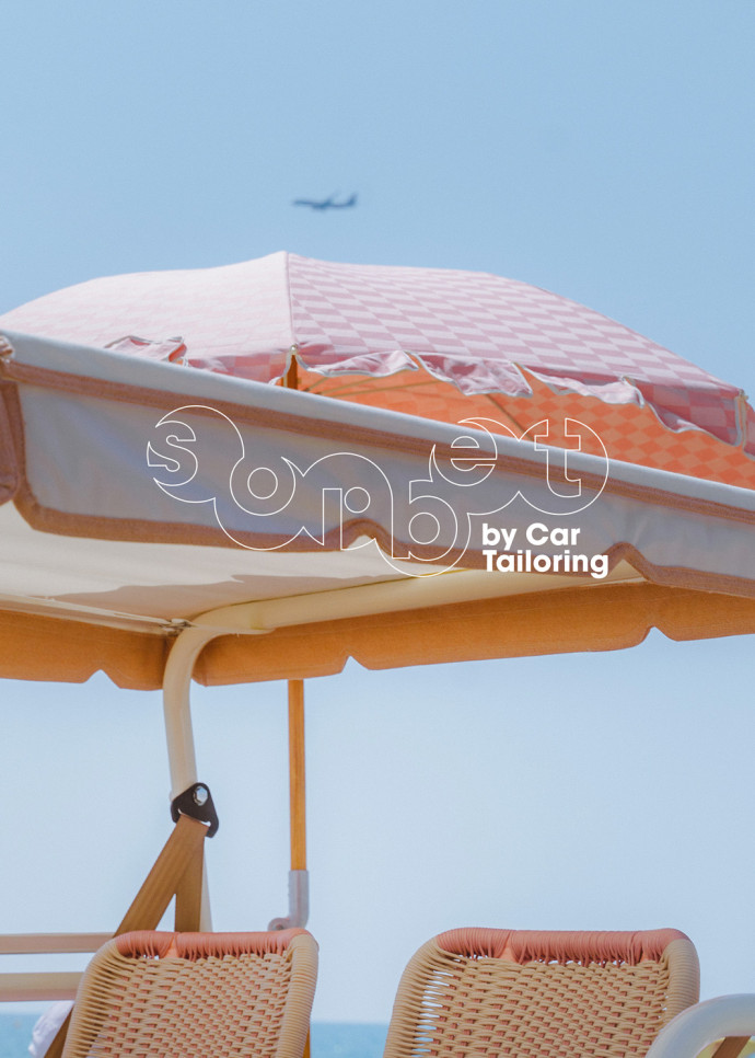 L’Eden Sorbet est la première d’une série d’éditions limitées d’E-Méhari présentées par 2CV Méhari Club Cassis et Tristan Auer.