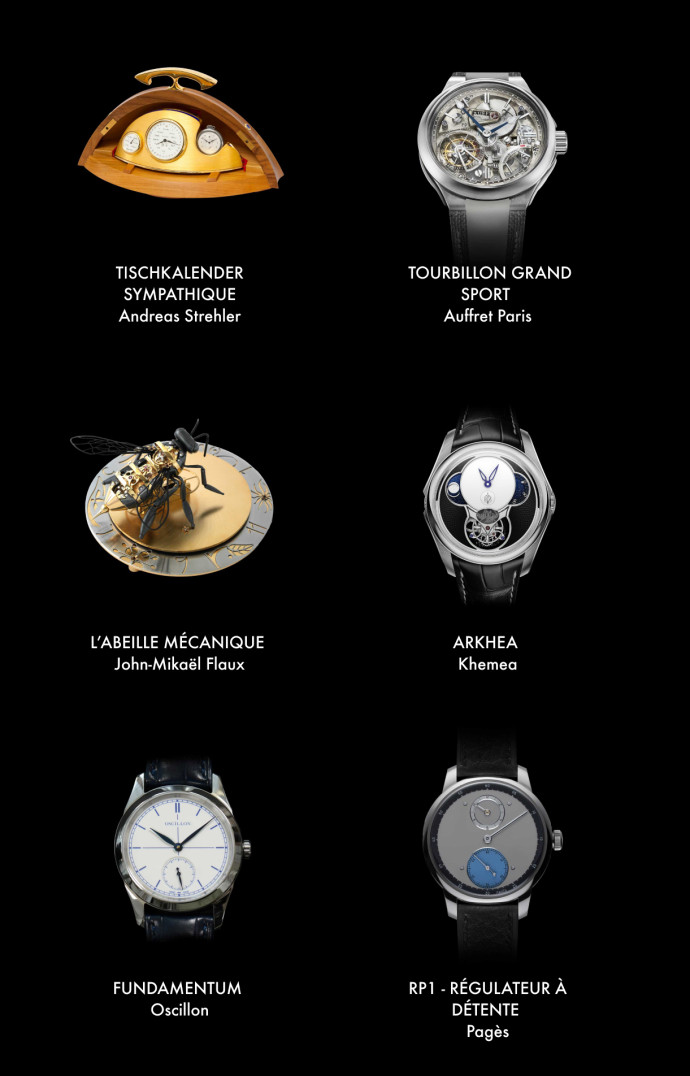 Une partie des finalistes du LV Watch Prize.