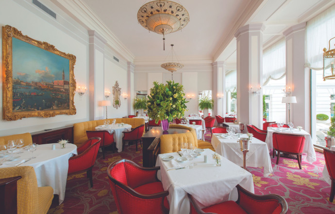 Le restaurant du Copacabana Palace.