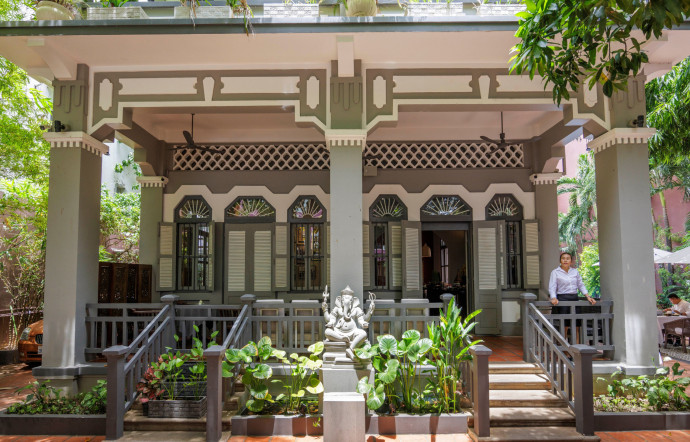 Le restaurant Kravanh.