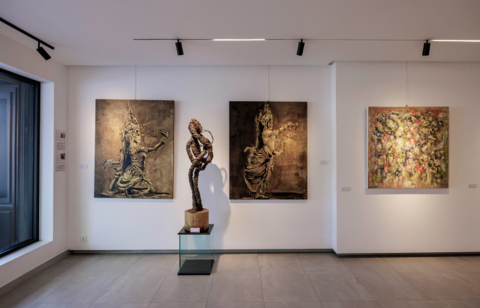 A l’intérieur de The Gallerist.