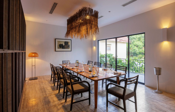 Le restaurant Wat Damnak.