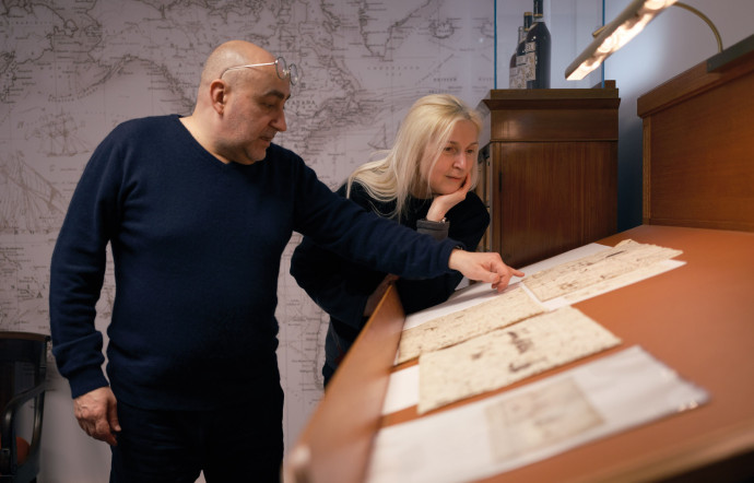 Florence Deygas et Olivier Kuntzel, créateurs visuels en charge de l’installation immersive pour Hennessy.