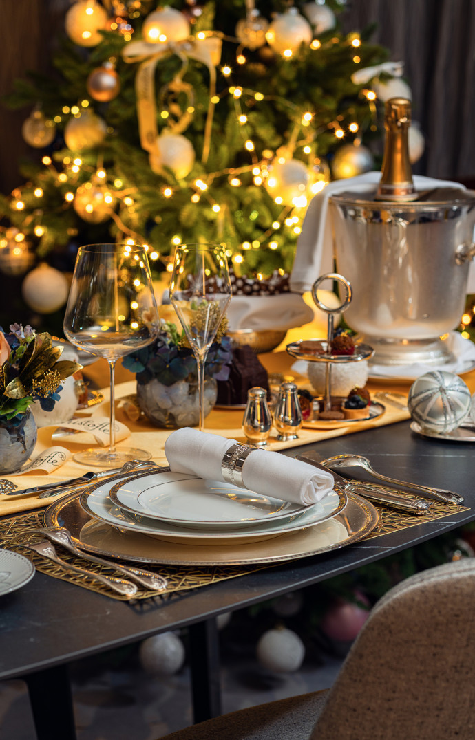 La table Christofle… Tout un art.