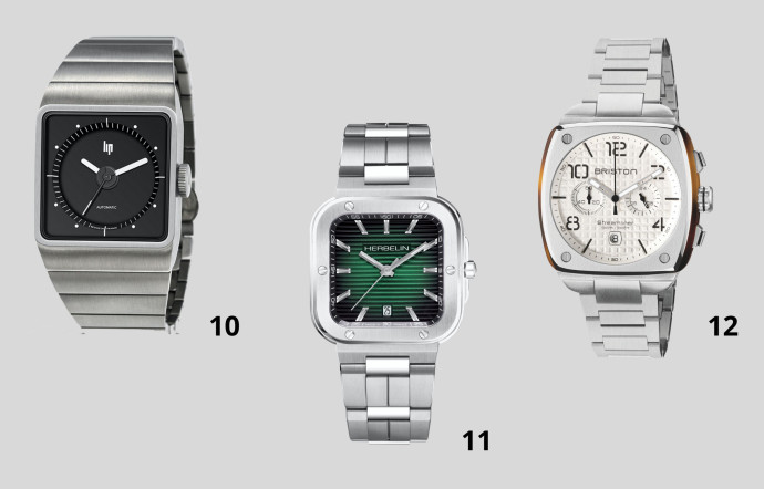 Carré, ronde ou bien rectangle... La montre est le plus beau cadeau à offrir pour Noël. Découverte en images, 2023 - TGL