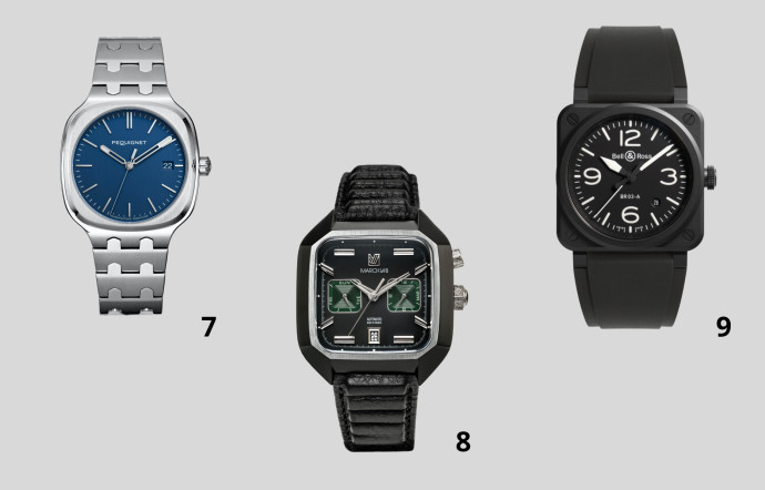 Carré, ronde ou bien rectangle... La montre est le plus beau cadeau à offrir pour Noël. Découverte en images, 2023 - TGL