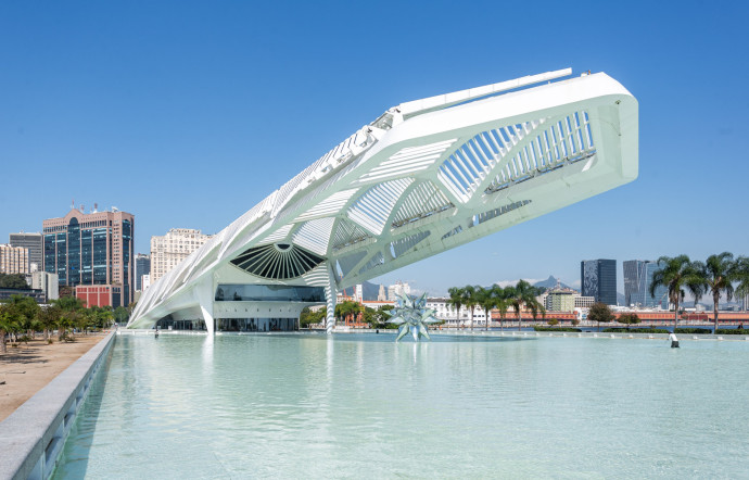 Inauguré en 2015, le Museu do Amanhã conjugue au présent des récits d’avenir face aux changements qui bouleversent la planète, 2023 - TGL