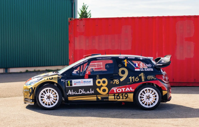 La Citroën DS3 WRC.