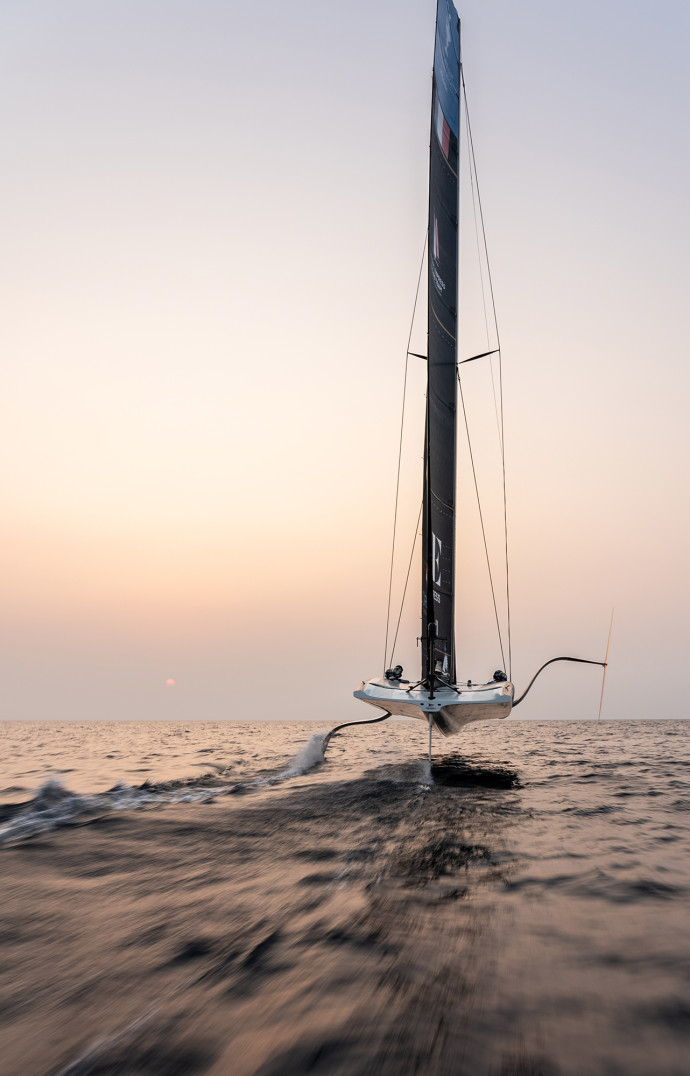 L’AC40 Orient Express Sailing Team à Jeddah.