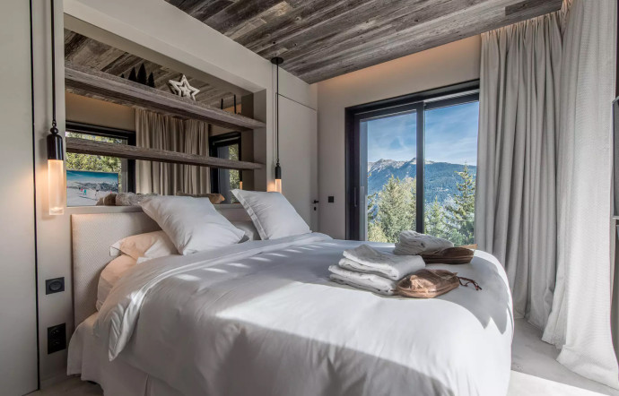 En chambre, vue montagne, bien sûr.