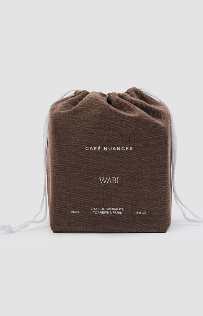 Wabi, 18 €, à retrouver dans les 3 adresses des Cafés Nuances.