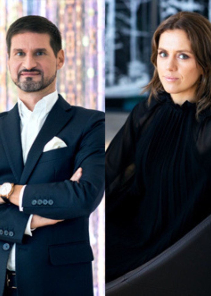 Denis Pernet et Audrey Teichmann.