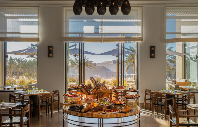 Le restaurant Sarab propose un buffet ultra riche.