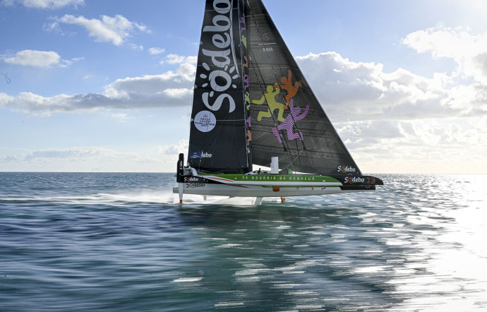 Voilà à quoi ressemble un vol en Ultim… de profil.