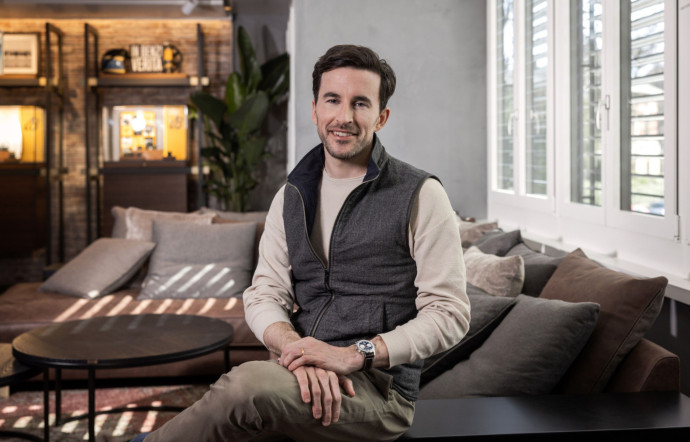 Portrait de Sylvain Berneron.