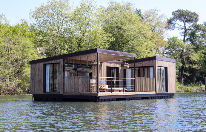 Un lodge flottant.