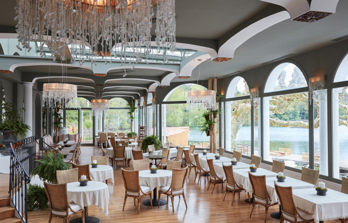 La salle du restaurant.