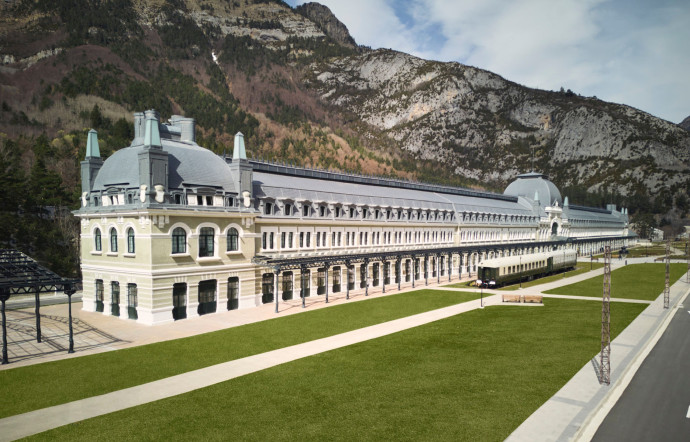 Vue du Canfranc Estación.