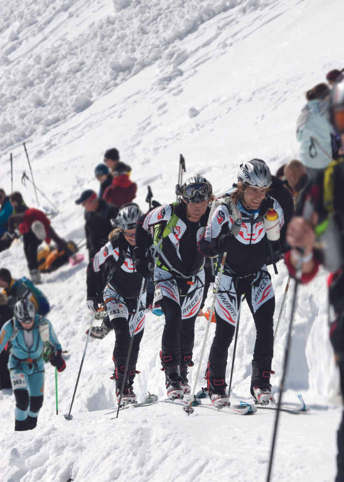 Beni, comme on le surnomme, est tombé très jeune dans la marmite du ski d’ascension. 
