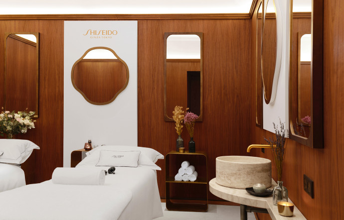 spa d'hôtel à paris shiseido cabine