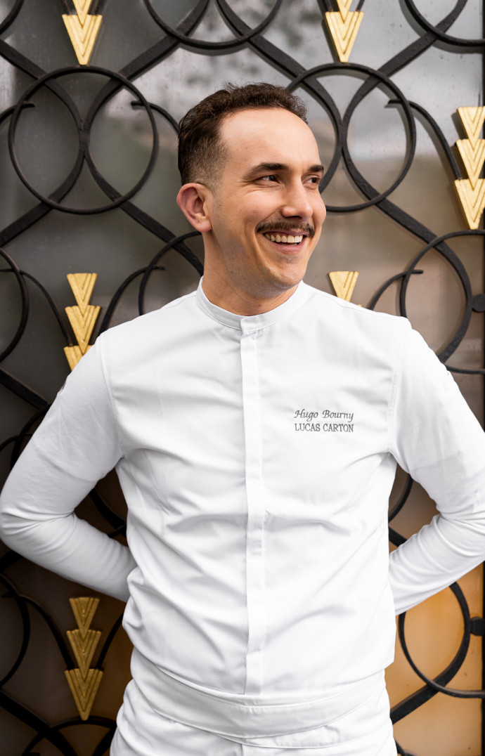 Le chef Hugo Bourny.