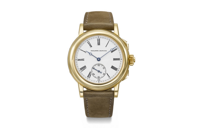 3- Montre bracelet Grande et Petite Sonnerie, Répétition Minute. No. 1 (1992). CHF 5,127,000 (5,43 millions d’euros).