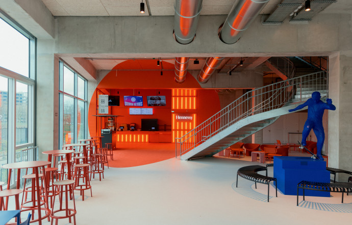 Cette nouvelle arena a mis le paquet sur son architecture intérieure.