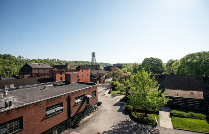 La distillerie Buffalo Trace.