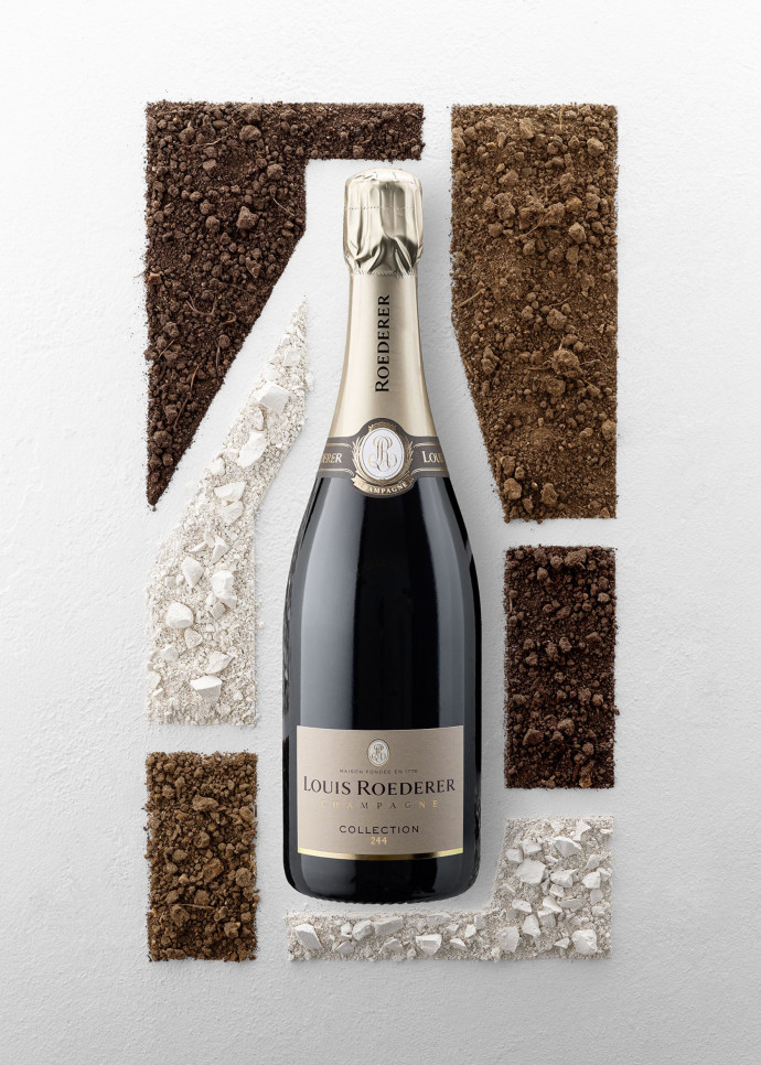L’assemblage du Roederer Collection 244 de Louis Roederer s’appuie essentiellement sur la vendange exceptionnelle de 2019.