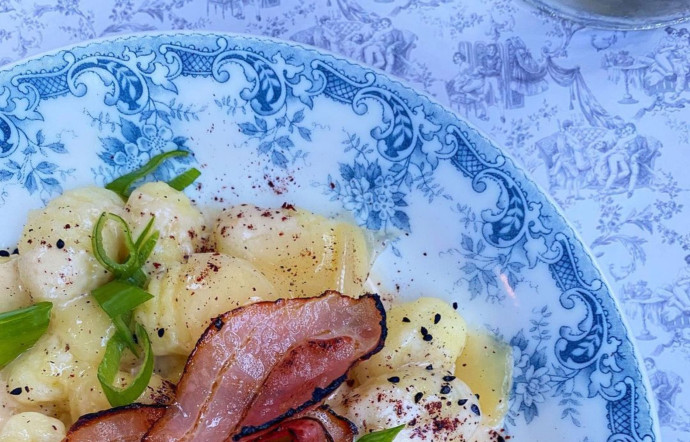 Les « Gnocchis de Grand-mère Mano » à la crème de fleur d’oranger : le plat phare du restaurant Le Joüy.