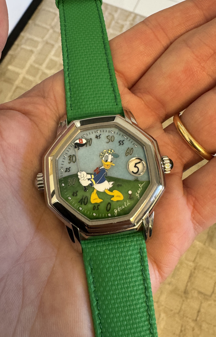 lvmh watch week montre à miami gerard genta