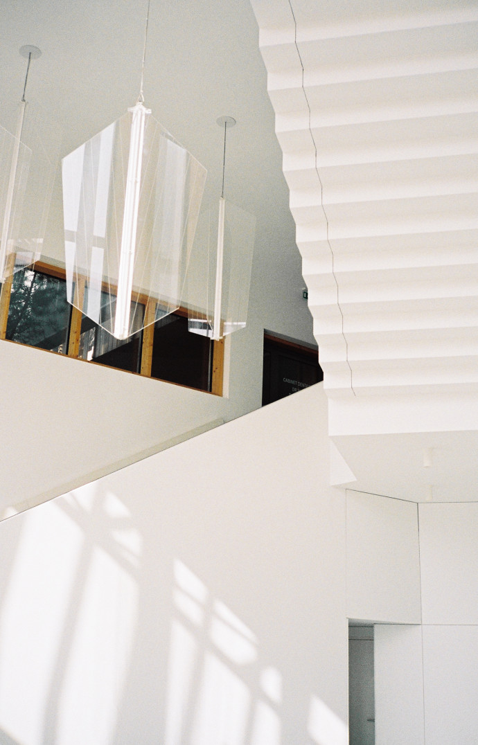Tout inspire à la détente, même l’architecture du bâtiment dans lequel s’ancre le spa Alaena.
