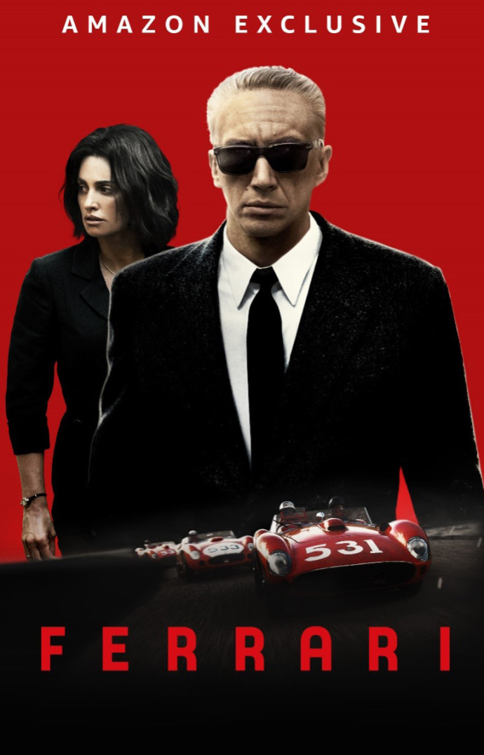Affiche de Ferrari, de Michael Mann.