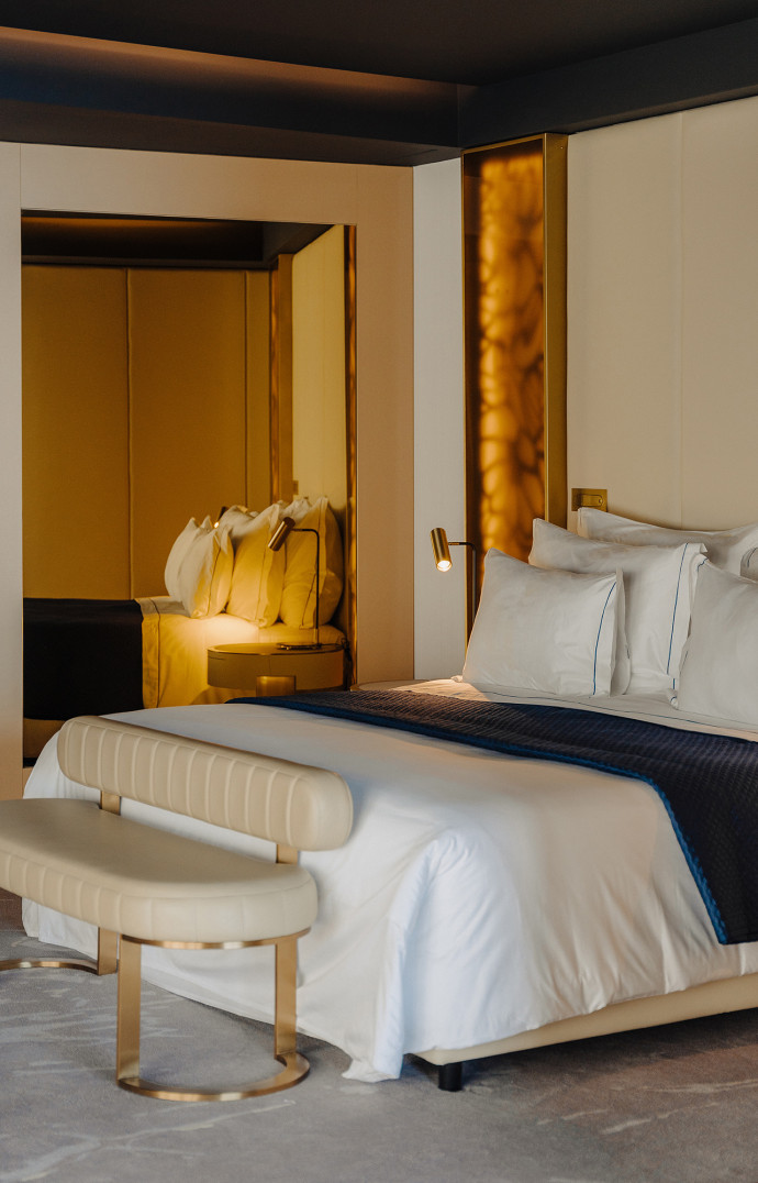 Les chambres sont luxueuses et faciles à vivre.