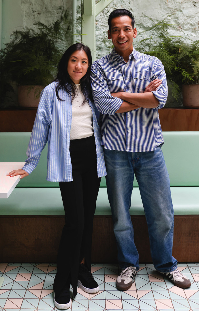 Céline Chung et Billy Pham chez Bao Express.